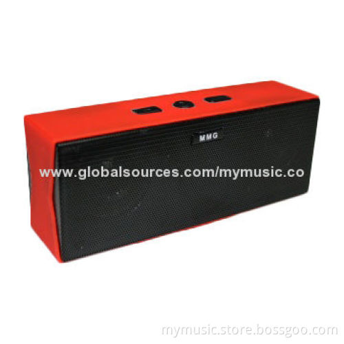Stereo Bluetooth Speaker with Microphone and NFC Function, Large Button Design/Sized 165 x 55 x 62mm